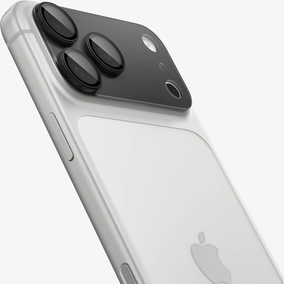 Spigen OPTIK PRO XL GLAS.TR EZ FIT KAMEROS APSAUGA IPHONE 18 PRO MAX DARK Pilkas