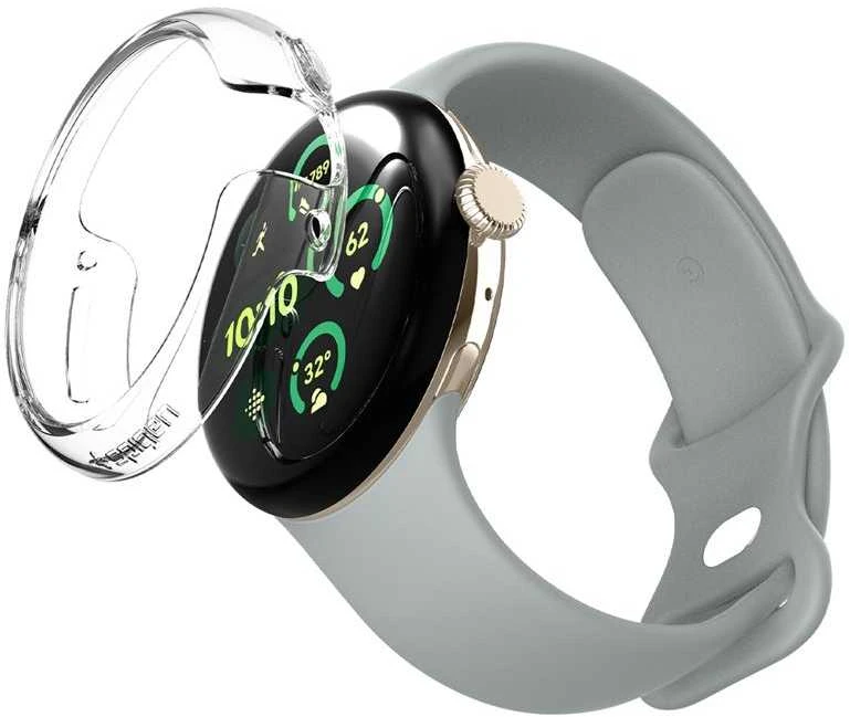 Spigen Plonas, skaidrus – „Google Pixel Watch 3/2/1“ (41 mm)