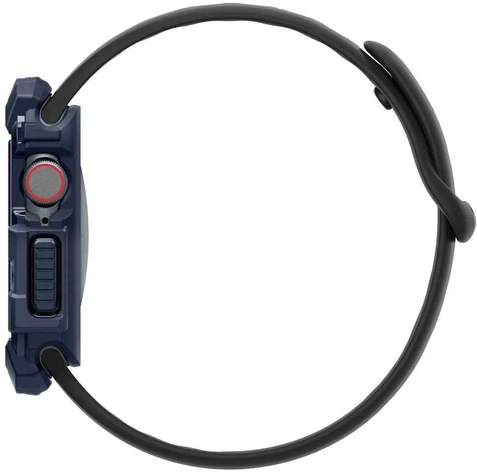 „Spigen Rugged Armor“ „Apple Watch 10“ 46 mm – tamsiai mėlynas Mėlyna