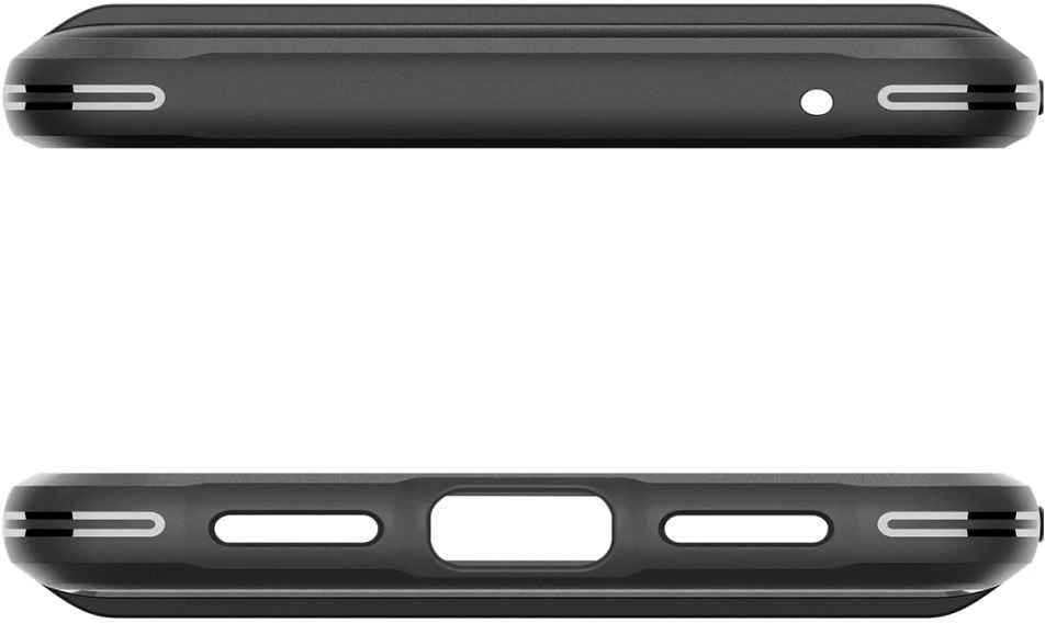 Dėklas Spigen Rugged Armor, matinė juoda - Google Pixel 8 Pro