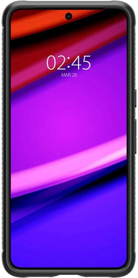 Dėklas Spigen Rugged Armor, matinė juoda - Google Pixel 8 Pro