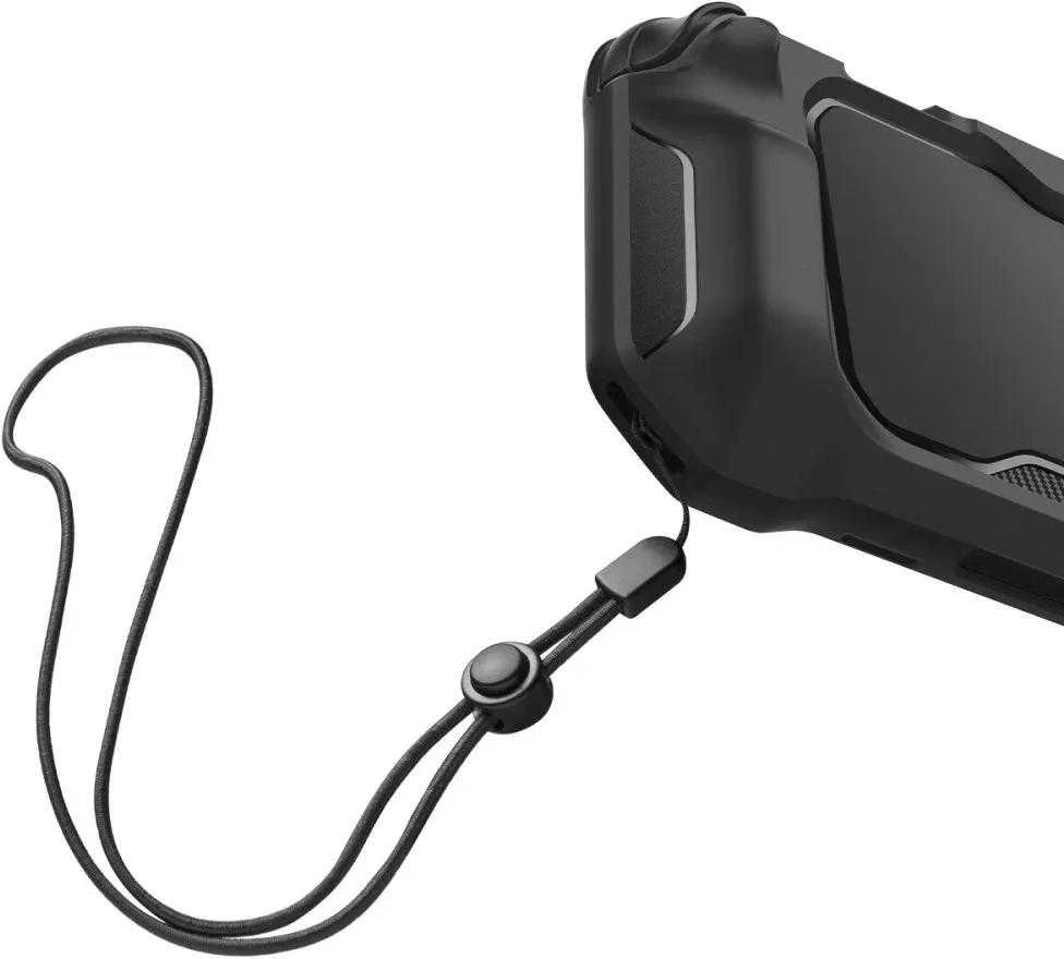 „Spigen Rugged Armor“ dėklas, skirtas „Nintendo Switch 2“ – matinis juodas
