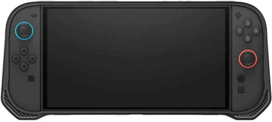 „Spigen Rugged Armor“ dėklas, skirtas „Nintendo Switch 2“ – matinis juodas