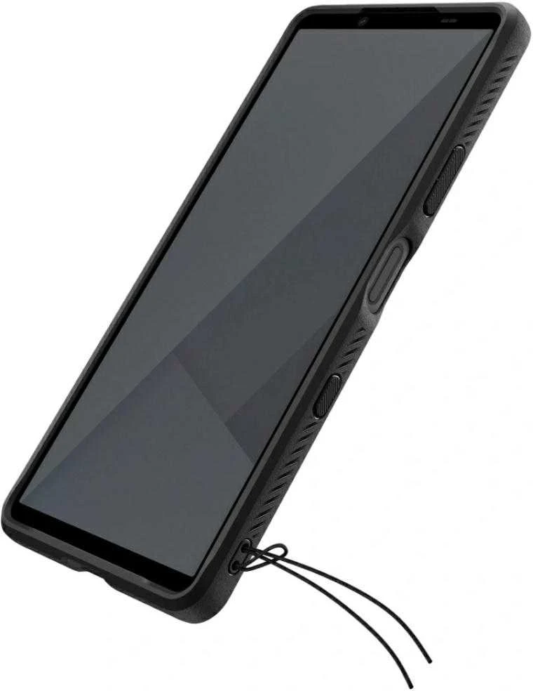 Spigen Rugged Armor dėklas skirtas Sony Xperia 10 VII juodos spalvos