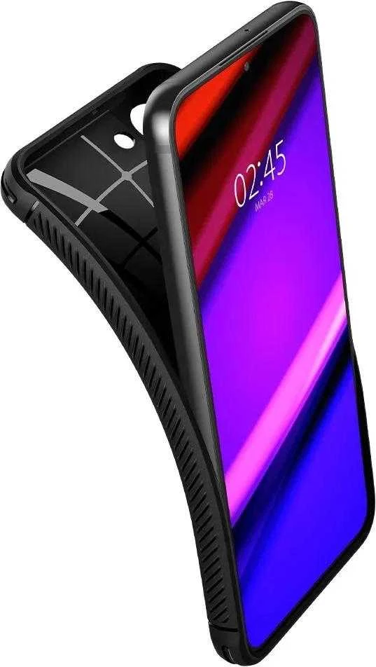 Dėklas SPIGEN ARMOR SAMSUNG S22 Juodas