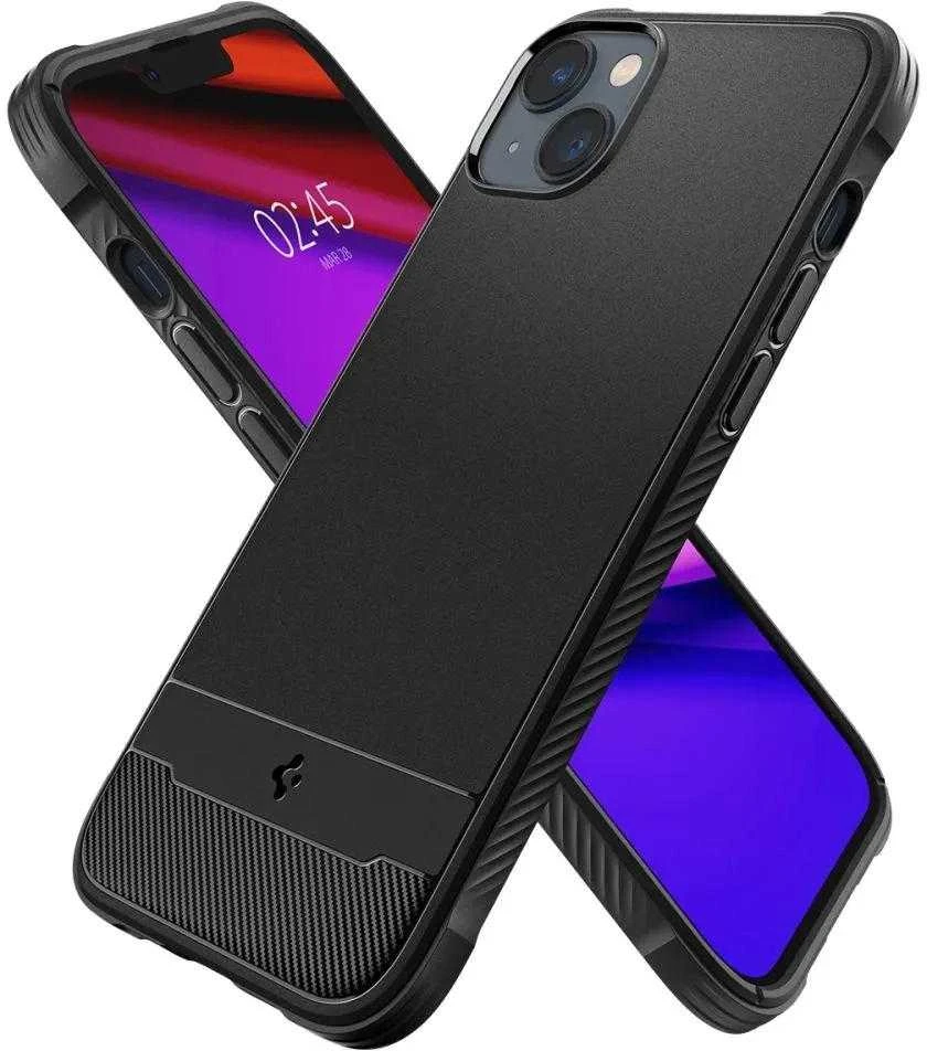 Spigen Rugged Armor Mag MagSafe Apple iPhone 14 – dėklas telefonui juodos spalvos