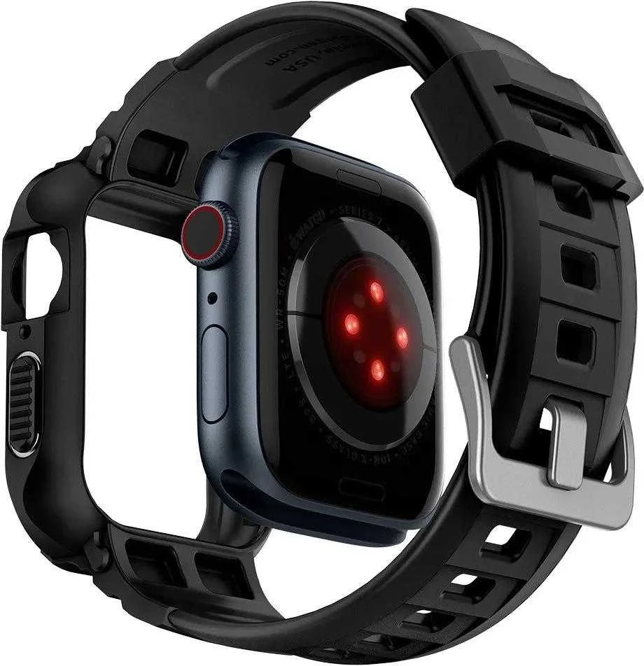 Išmaniojo laikrodžio Apple 4 dirželis, Juodos spalvos, 44mm