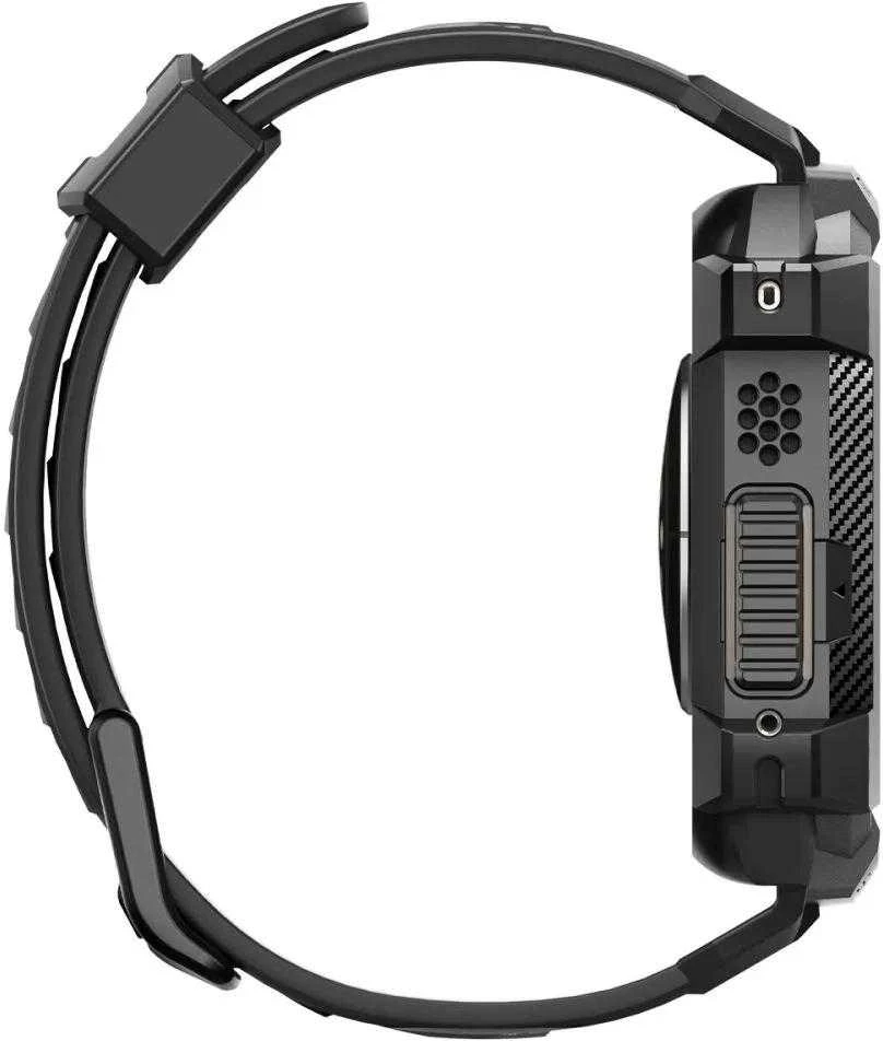 Spigen Rugged Armor „Pro” Apple Watch Ultra (49mm) juodos spalvos