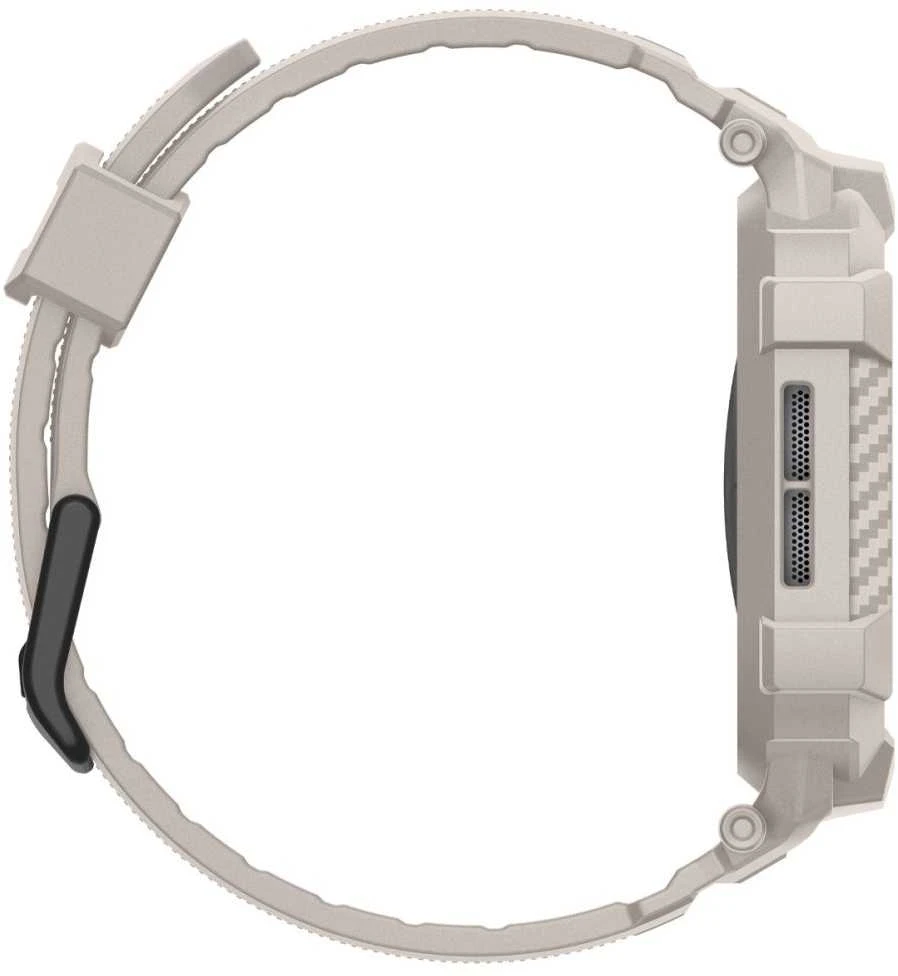 Spigen Rugged Armor Pro apyrankė skirta Watch 42mm – Smėlio spalvos
