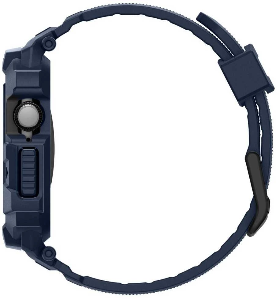 „Spigen Rugged Armor Pro 2“, tamsiai mėlynas, mėlynas - Apple Watch 11 42mm