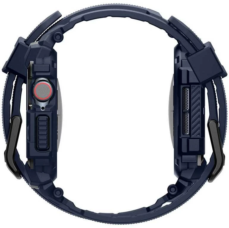 Spigen „Rugged Armor Pro“, tamsiai mėlynas mėlynas - Apple Watch 10 42 mm