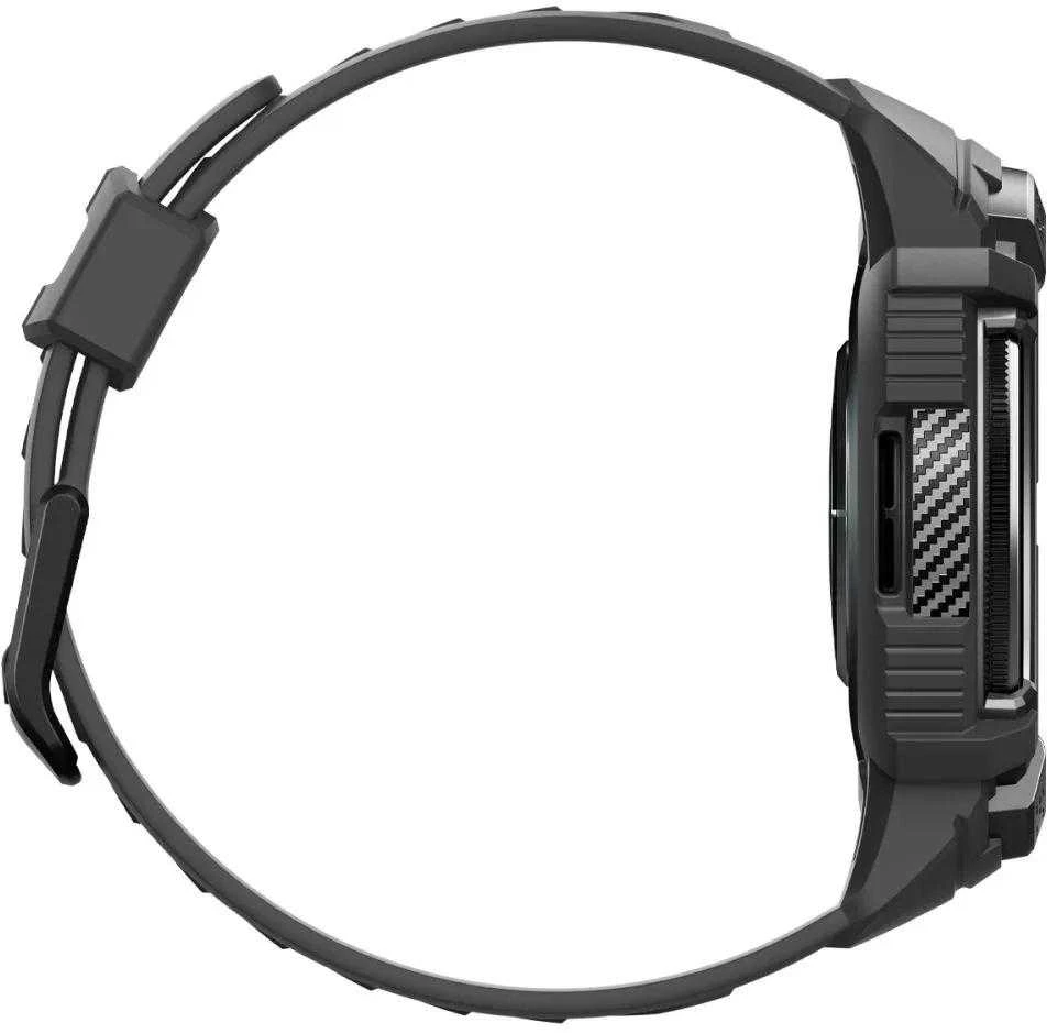 Spigen Rugged Armor Pro, juodos spalvos – Samsung Galaxy Watch6 Classic 47mm