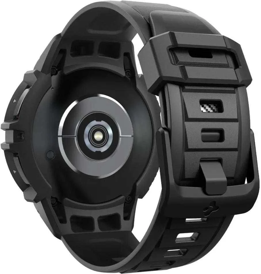 Spigen Rugged Armor Pro, juodos spalvos – Samsung Galaxy Watch6 Classic 47mm