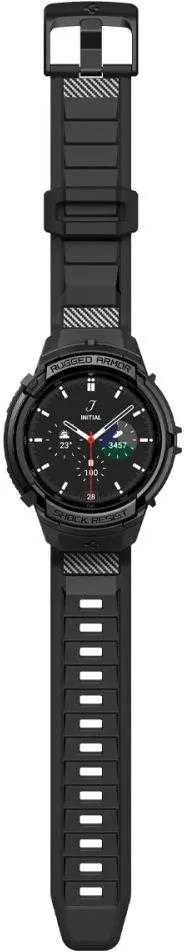 Spigen Rugged Armor Pro, juodos spalvos – Samsung Galaxy Watch6 Classic 47mm