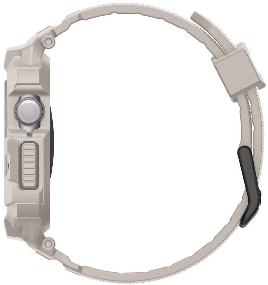 Spigen Rugged Armor ”Pro” V2 Apple Watch 10 / 11 (46 mm) Dune rusvai gelsvas