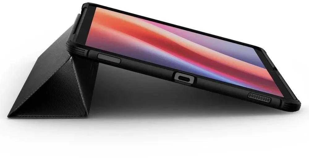 Spigen Rugged Armor "Pro" dėklas skirtas Samsung Galaxy Tab S10 FE+ 13.1 X620 / X626B – juodos spalvos