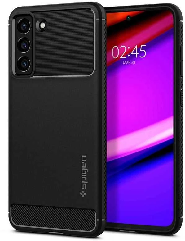 Dėklas SPIGEN ARMOR SAMSUNG S21 FE Juodas