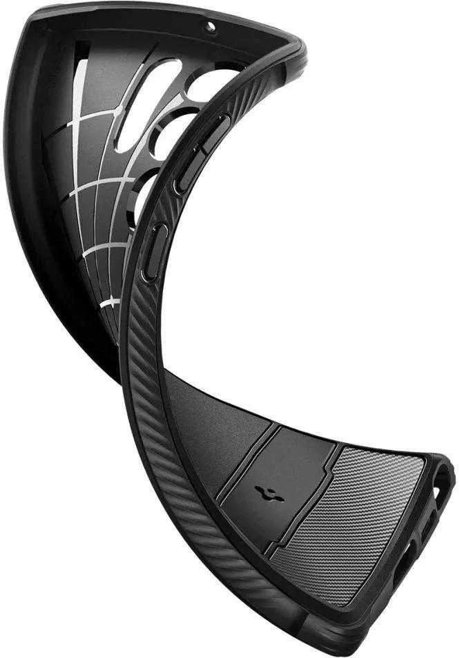 Dėklas SPIGEN RUGGED ARMOR GALAXY S23 ULTRA MATTE Juodas