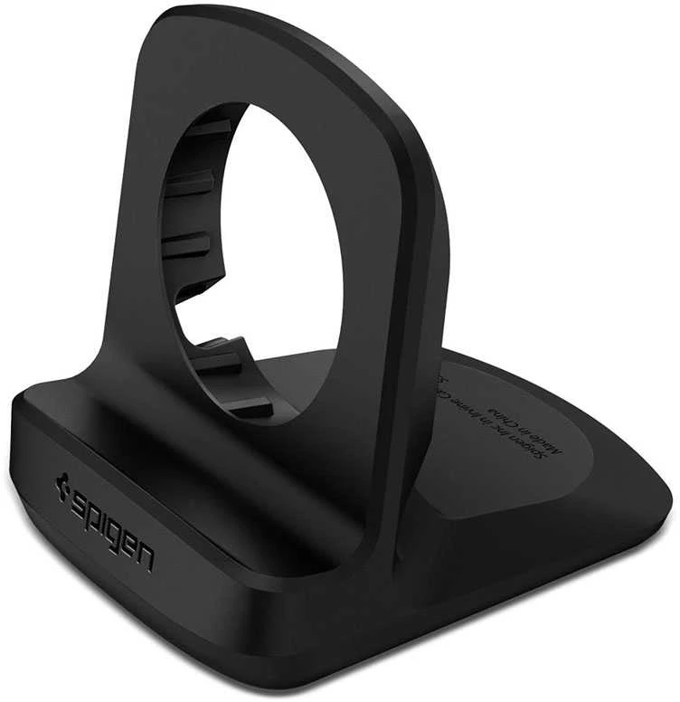 Naktinis įkrovimo stovas Spigen S353, skirtas Samsung Galaxy 5/5 Pro, Juodos spalvos