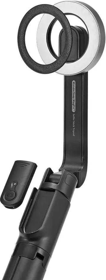 Spigen S580W MagSafe Bluetooth asmenukių lazda su trikoju – juodos spalvos