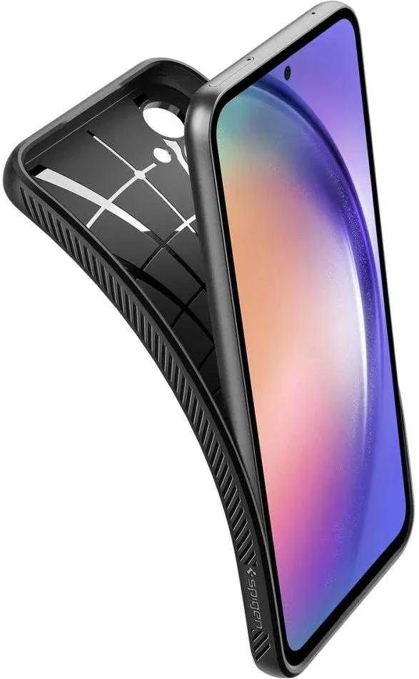Spigen Liquid Air dėklas skirtas Samsung Galaxy A54 5G, spalva - Matte Black