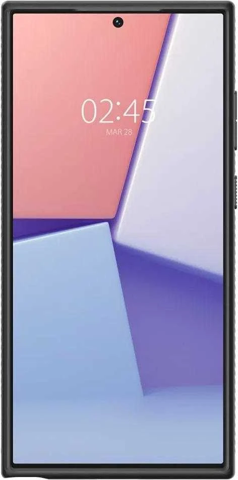Spigen Liquid Air dėklas skirtas Samsung Galaxy S23 Ultra, spalva - Matte Black