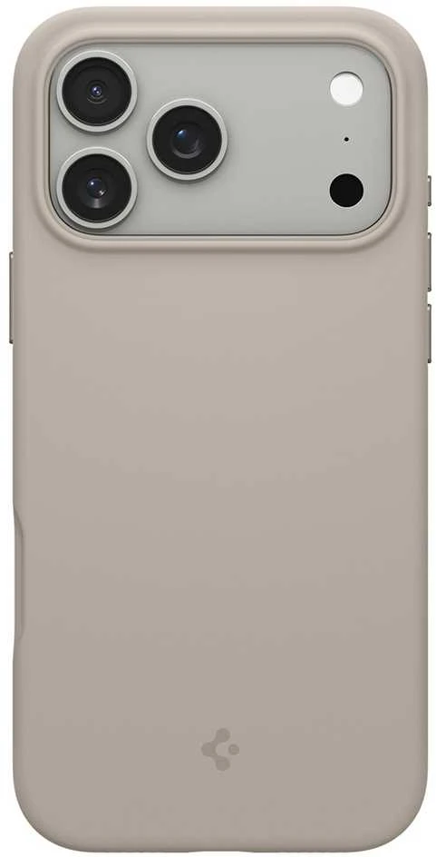 Dėklas Spigen Silicone Fit MagSafe, stone – Apple iPhone 17 Pro
