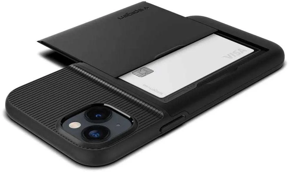 Dėklas SPIGEN SLIM ARMOR CS IPHONE 14 PLUS/ 15 PLUS Juodas