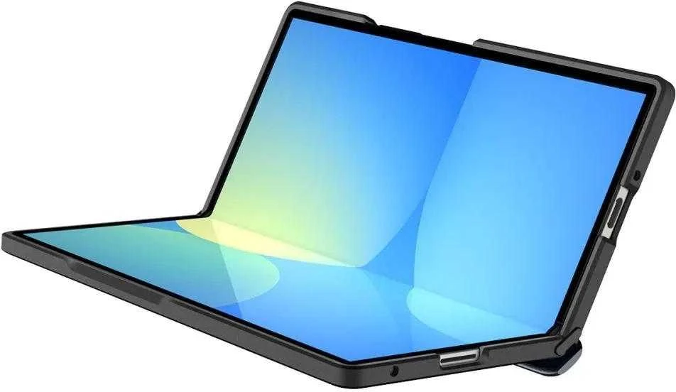 Dėklas „Spigen Slim Armor Pro MagSafe“, metalinis šiferio spalvos – „Samsung Galaxy Z Fold7“
