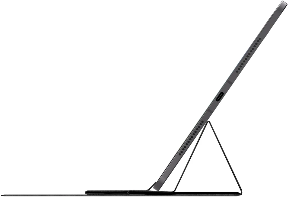 Spigen Slim Fold Nešiojamas kompiuteris & Planšetė Stand LD201-S8, juodas
