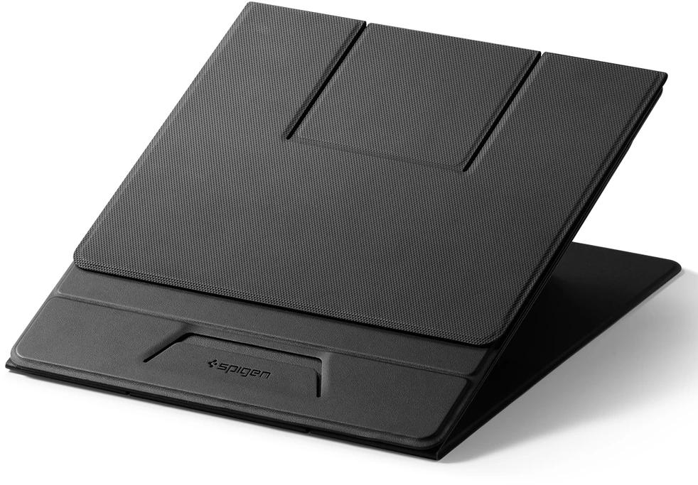 Spigen Slim Fold Nešiojamas kompiuteris Stand & Standing Desk LD201-S10, juodas