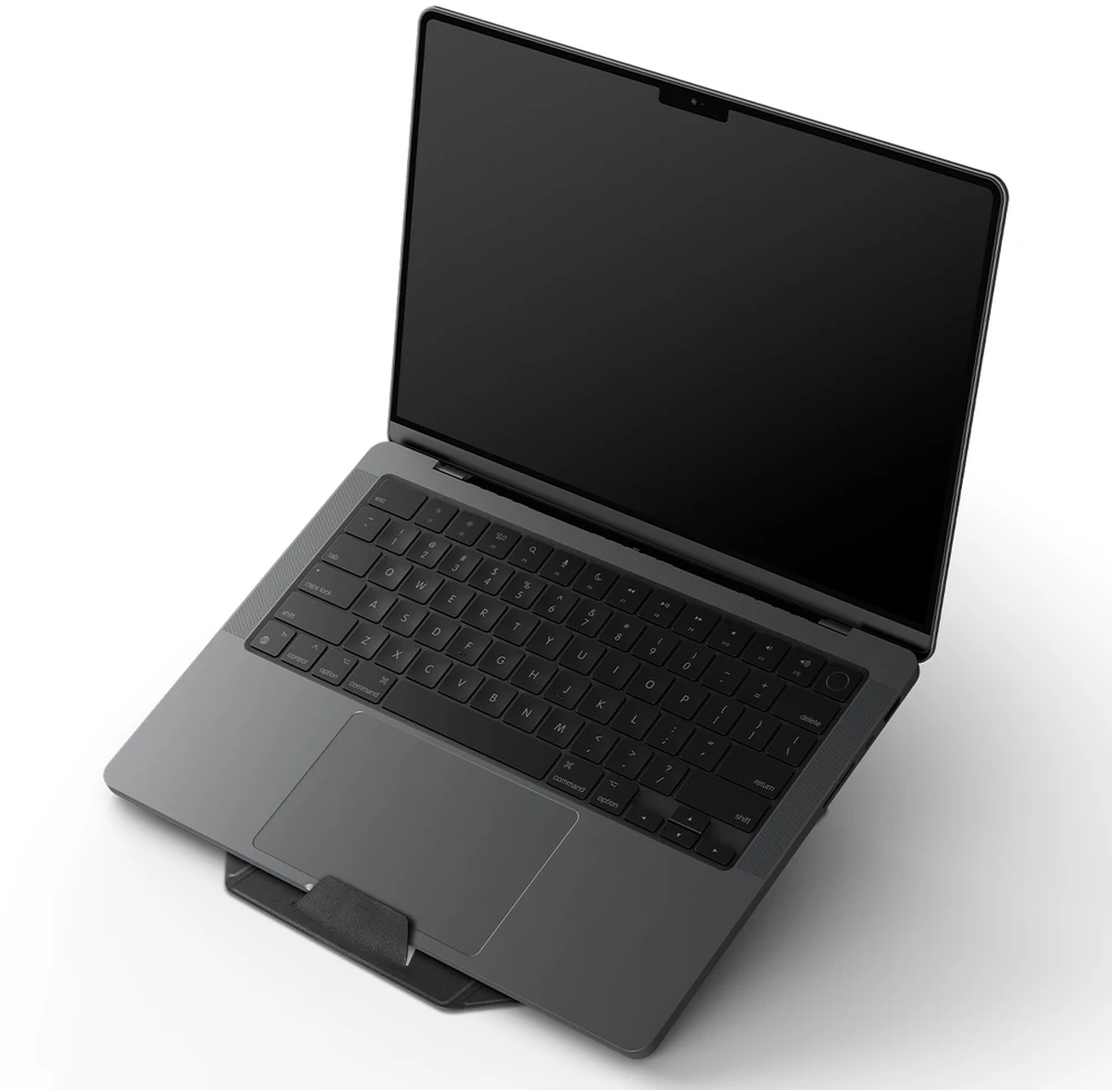 Spigen Slim Fold Nešiojamas kompiuteris Stand & Vertical Dock LD201-S9, juodas