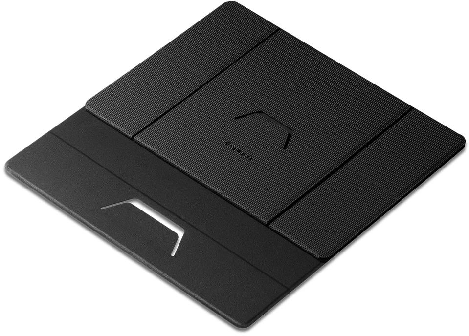 Spigen Slim Fold Nešiojamas kompiuteris & Planšetė Stand LD201-S8, juodas