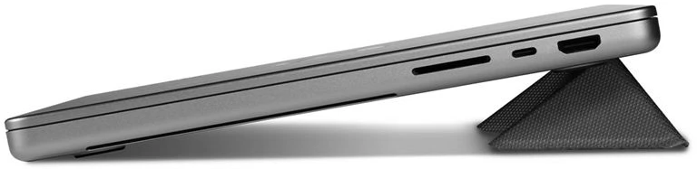 Ergonomiškas stovas Spigen Slimfold Nešiojamas kompiuteris Stand LD201-S4, juodas