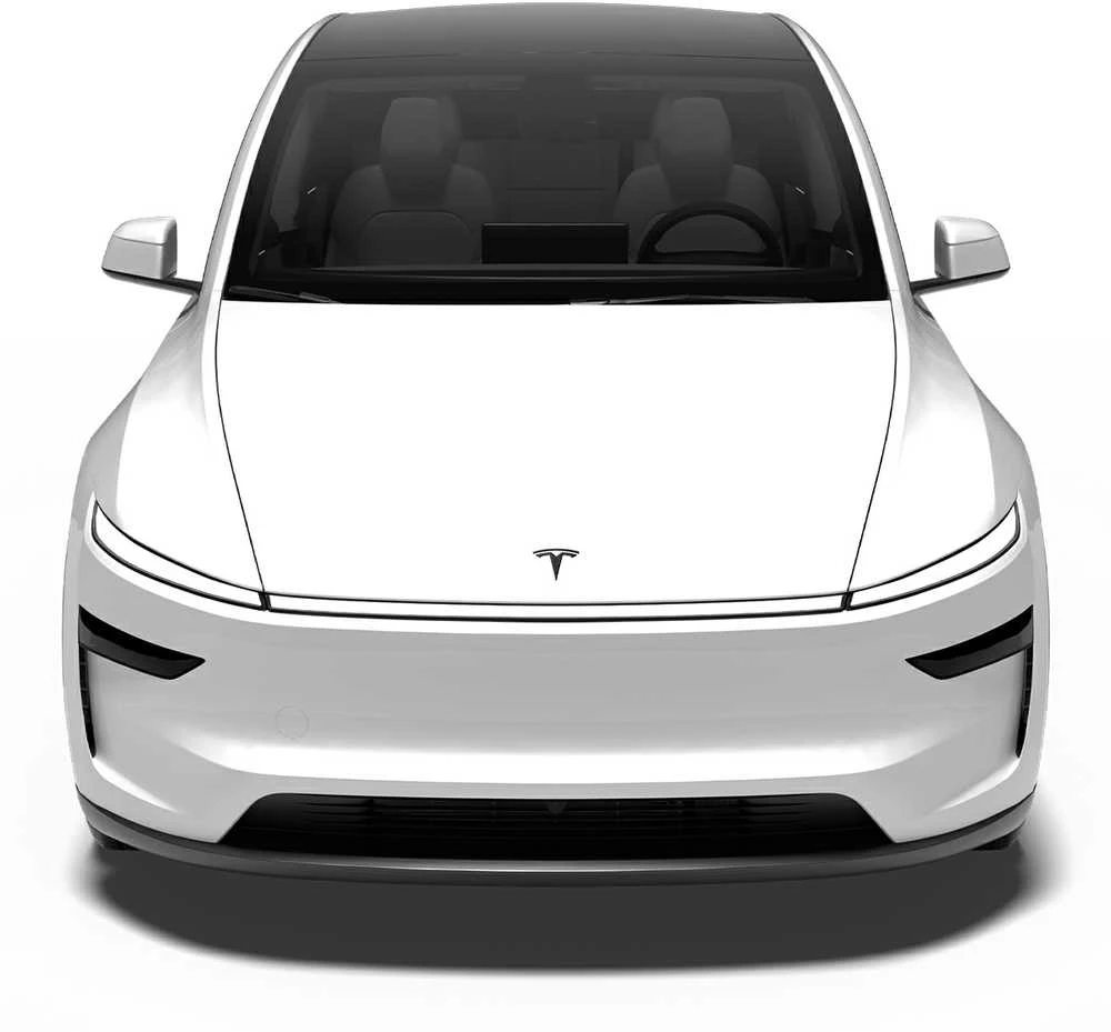 Spigen Tesla priekinė emblema, juoda - Tesla Model Y(Juniper)