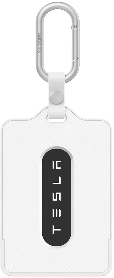 Spigen Tesla kortelių laikiklis, 1 vnt., baltas – Tesla rakto kortelė