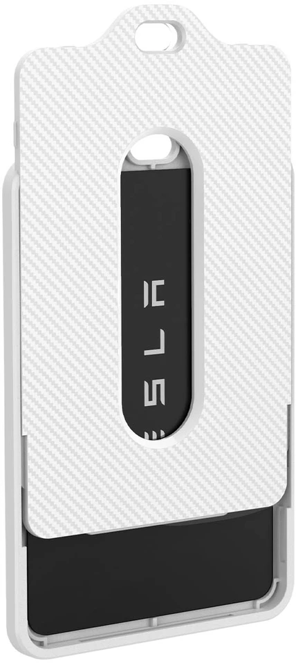 Spigen Tesla kortelių laikiklis, 1 vnt., baltas – Tesla rakto kortelė