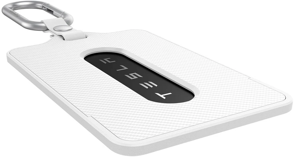Spigen Tesla kortelių laikiklis, 1 vnt., baltas – Tesla rakto kortelė