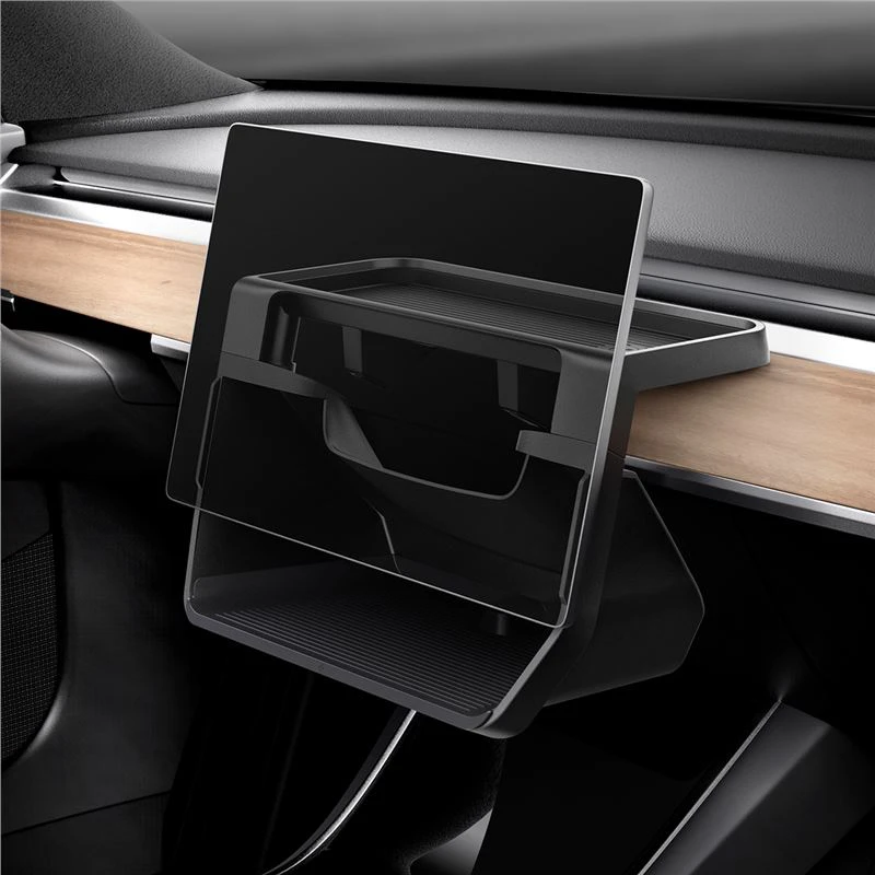 Spigen Tesla Under Screen Storage Organizer, juodas - Tesla Model Y/3