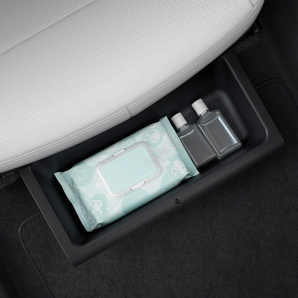 Spigen Tesla po sėdyne laikymo organizatorius, juodas - Tesla Model Y (Juniper)