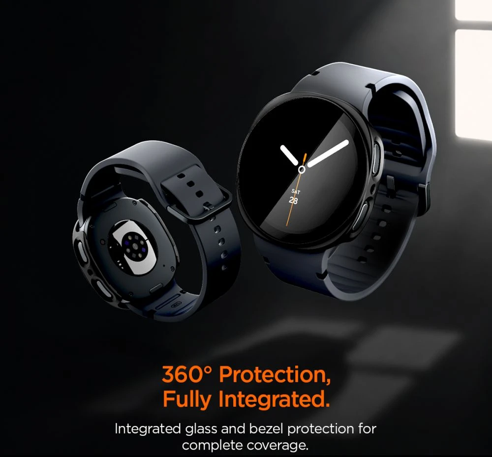 SPIGEN THIN FIT 360 SAMSUNG GALAXY WATCH 8 / 9 (44 MM) Juodas