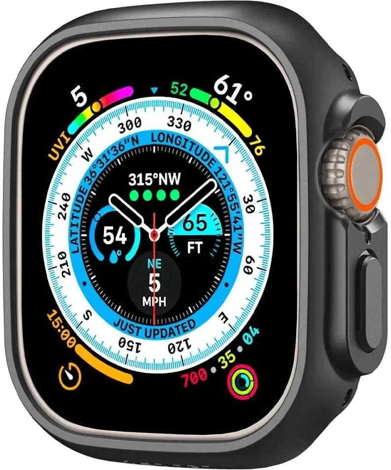 Spigen Thin Fit Apple Watch Ultra 49mm juoda/juodas ACS05458 | Spigen