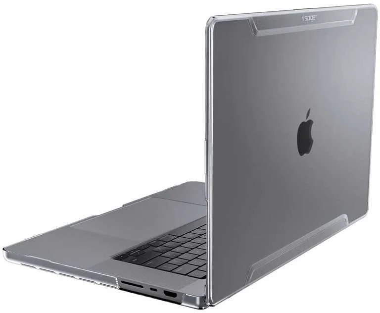 „Spigen Thin Fit“, skaidrus – „MacBook Pro 14“ M3 2023 M4 2024/M2 2023/M1 2021 m.