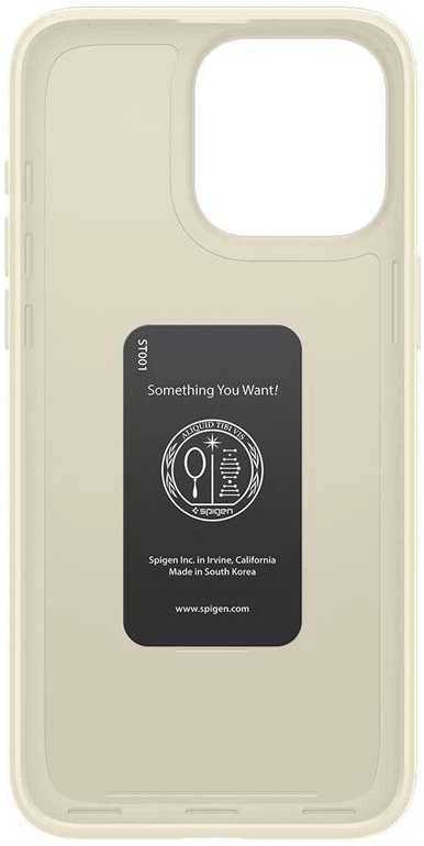 Spigen Thin Fit dėklas skirtas Apple iPhone 15 Pro,  spalva - Mute Beige