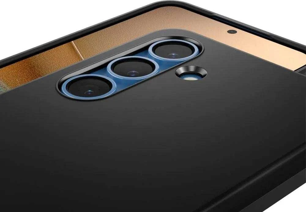 Spigen Thin Fit Mag MagSafe – dėklas skirtas Samsung Galaxy S25 Juodas