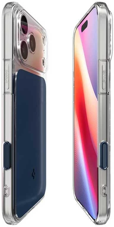 Dėklas „Spigen Ultra Hybrid T MagSafe“, matinis mėlynas - iPhone 17 Pro Max