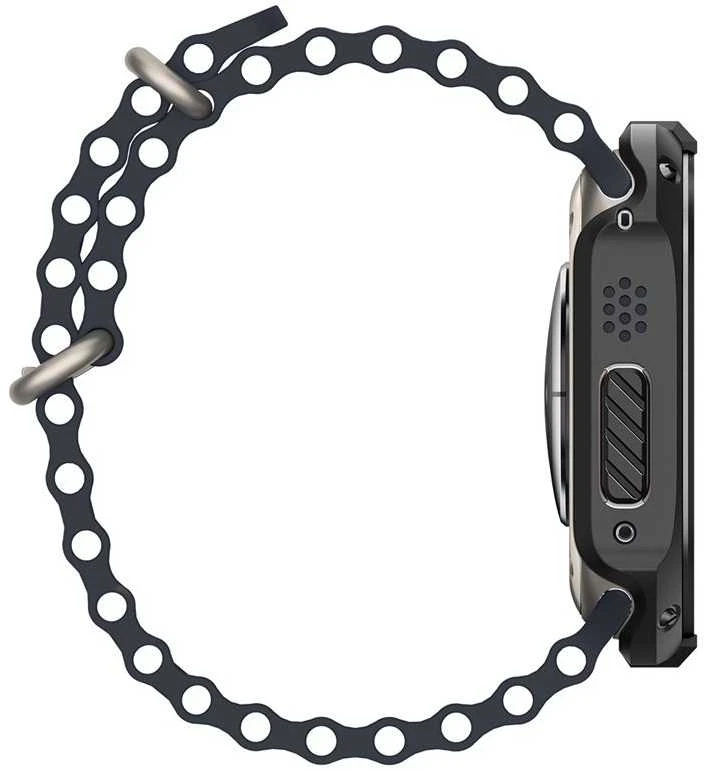 „Spigen Tough Armor“, juodas - Apple Watch Ultra 2/Ultra 49mm