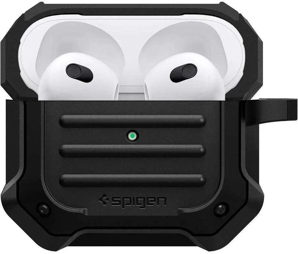 Dėklas Spigen Tough Armor, juodas - AirPods 3