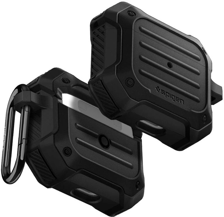 Dėklas Spigen Tough Armor, juodas - AirPods 3