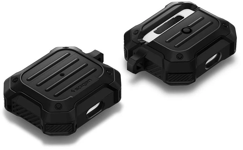 Dėklas Spigen Tough Armor, juodas - AirPods 3